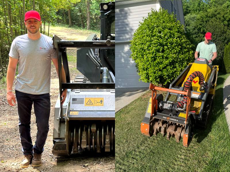 Weston Meadley, owner of Red Hat Land Services